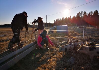 Bonde för en helg